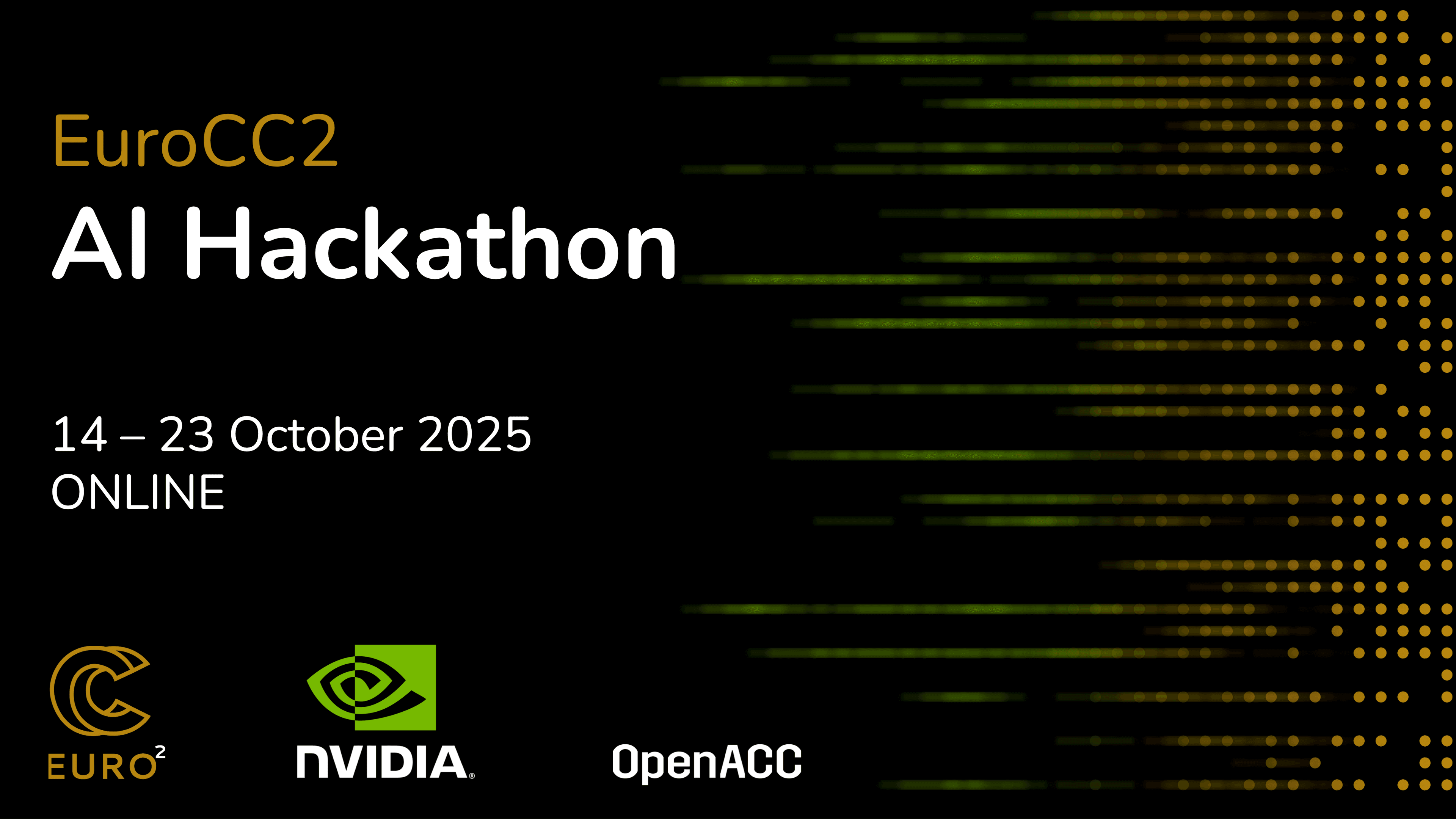 EuroCC, NVIDIA & OpenACC AI Hackathon